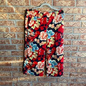 Ann Taylor Loft colorful pants